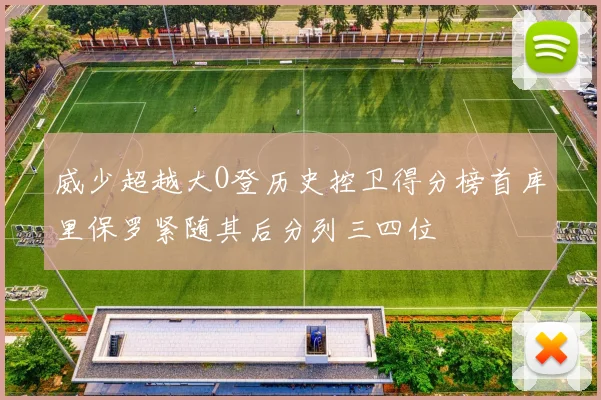 威少超越大O登历史控卫得分榜首库里保罗紧随其后分列三四位